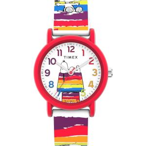 imageTimex X Peanuts Unisex Weekender 36mm WatchWhiteWhiteRed