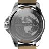 imageTimex Mens Essex 46mm Watch  Black Link Bracelet Black Dial SilverTone CaseBlackSilverToneBlue