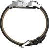 imageTimex Mens Essex 46mm Watch  Black Link Bracelet Black Dial SilverTone CaseBlackSilverToneBlue