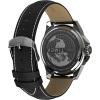 imageTimex Mens Essex 46mm Watch  Black Link Bracelet Black Dial SilverTone CaseBlackSilverToneBlue