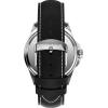 imageTimex Mens Essex 46mm Watch  Black Link Bracelet Black Dial SilverTone CaseBlackSilverToneBlue