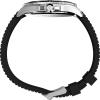 imageTimex Mens Harborside Coast 43mm Watch with SilverTone Case ampamp Stainless Steel BraceletBlackGreenSilverTone