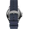 imageTimex Mens Harborside Coast 43mm Watch with SilverTone Case ampamp Stainless Steel BraceletBlueIP SteelBlue