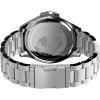 imageTimex Mens Harborside Coast 43mm Watch with SilverTone Case ampamp Stainless Steel BraceletStainless SteelGreenSilverTone