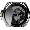 imageTimex Mens Harborside Coast 43mm Watch with SilverTone Case ampamp Stainless Steel BraceletTwoToneBlackTwoTone