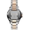 imageTimex Mens Harborside Coast 43mm Watch with SilverTone Case ampamp Stainless Steel BraceletTwoToneBlackTwoTone