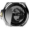 imageTimex Mens Harborside Coast 43mm Watch with SilverTone Case ampamp Stainless Steel BraceletTwoToneBlueTwoTone