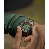 imageTimex Mens Ironman Triathlon Flix 100 Lap 42mm WatchBlackBlackDigital