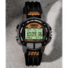 imageTimex Mens Ironman Triathlon Flix 100 Lap 42mm WatchBlackBlackDigital