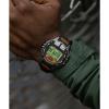 imageTimex Mens Ironman Triathlon Flix 100 Lap 42mm WatchBlackBlackDigital