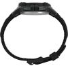 imageTimex Mens Ironman Triathlon Flix 100 Lap 42mm WatchBlackBlackDigital Neg Display