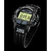 imageTimex Mens Ironman Triathlon Flix 100 Lap 42mm WatchBlackBlackDigital Neg Display
