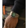imageTimex Mens Ironman Triathlon Flix 100 Lap 42mm WatchGreenGreenDigital Neg Display