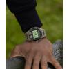imageTimex Mens Ironman Triathlon Flix 100 Lap 42mm WatchGreenGreenDigital Neg Display