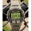 imageTimex Mens Ironman Triathlon Flix 100 Lap 42mm WatchGreenGreenDigital Neg Display