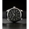 imageTimex Mens Legacy 41mm Watch  Stainless Steel Bracelet Dial Stainless Steel CaseBlackStainless SteelBlack