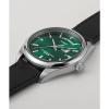 imageTimex Mens Legacy 41mm Watch  Stainless Steel Bracelet Dial Stainless Steel CaseBlackStainless SteelGreen
