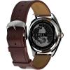 imageTimex Mens Legacy 41mm Watch  Stainless Steel Bracelet Dial Stainless Steel CaseBrownStainless SteelBlue