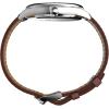 imageTimex Mens Legacy 41mm Watch  Stainless Steel Bracelet Dial Stainless Steel CaseBrownStainless SteelBlue