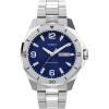 imageTimex Mens Essex 46mm Watch  Black Link Bracelet Black Dial SilverTone CaseBlackSilverToneBlack