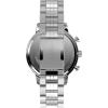 imageTimex Mens Chicago DayDate 45mm WatchStainless SteelSilverToneBlue