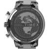 imageTimex Mens Chicago DayDate 45mm WatchStainless SteelSilverToneBlue