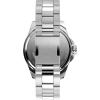imageTimex Mens Essex Avenue DayDate 44mm Quartz WatchStainless SteelGreenSilverTone