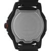 imageTimex Mens Ironman Triathlon Adrenaline Anadigi 46mm WatchBlackBlackDigital Neg Display