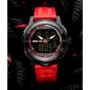 imageTimex Mens Ironman Triathlon Adrenaline Anadigi 46mm WatchRedBlackDigital