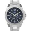 Stainless Steel/Blue/Silver-Tone/Multi