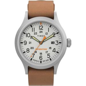 imageTimex Mens Expedition Sierra 40mm Quartz WatchTanCreamIP Steel