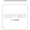 imageiConnect by Timex Classic Round Touchscreen Smartwatch with Heart Rate Notifications and TwoWay Bluetooth CallingWhiteSilverTone