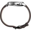 imageTimex Mens Chicago Chronograph 45mm WatchDark BrownSilverTone