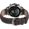 imageTimex Mens Chicago Chronograph 45mm WatchDark BrownSilverTone