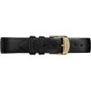 imageTimex Womens Metropolitan 34mm Dress WatchBlackGoldTone