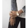 imageTimex Womens Metropolitan 34mm Dress WatchGoldToneWhite Sunray