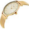 imageTimex Womens Metropolitan 34mm Dress WatchGoldToneWhite Sunray