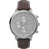 imageTimex Mens Chicago Chronograph 45mm WatchDark BrownSilverTone