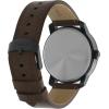 imageTimex Mens Mod 44mm Watch  Brown Strap Black Dial Black Case
