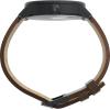 imageTimex Mens Mod 44mm Watch  Brown Strap Black Dial Black Case