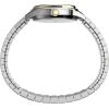 imageTimex Womens Porter Street 28mm Perfect Fit Watch  TwoTone Case SilverTone Dial with TwoTone Expansion Band