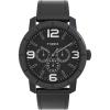 imageTimex Mens Mod 44mm Watch  Black Strap Black Dial Black Case