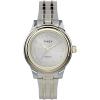 imageTimex Womens Porter Street 28mm Perfect Fit Watch  TwoTone Case SilverTone Dial with TwoTone Expansion Band