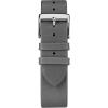 imageTimex Mens Fairfield 41mm Watch  SilverTone ampamp White with Black Genuine Leather Strap