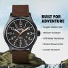 imageTimex Expedition Scout 40mm Mens Analog Watch  INDIGLO Backlight and Luminous Hands  Durable Comfortable Adjustable Strap  24 Hour Time  Rugged Outdoor Watch  50M Water ResistanceBrownBlackBlack