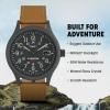 imageTimex Expedition Scout 40mm Mens Analog Watch  INDIGLO Backlight and Luminous Hands  Durable Comfortable Adjustable Strap  24 Hour Time  Rugged Outdoor Watch  50M Water ResistanceTanGunmetalGray