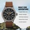 imageTimex Expedition Scout 40mm Mens Analog Watch  INDIGLO Backlight and Luminous Hands  Durable Comfortable Adjustable Strap  24 Hour Time  Rugged Outdoor Watch  50M Water ResistanceBrownBlackGray