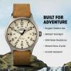 imageTimex Expedition Scout 40mm Mens Analog Watch  INDIGLO Backlight and Luminous Hands  Durable Comfortable Adjustable Strap  24 Hour Time  Rugged Outdoor Watch  50M Water ResistanceTanNaturalGray