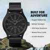 imageTimex Expedition Scout 40mm Mens Analog Watch  INDIGLO Backlight and Luminous Hands  Durable Comfortable Adjustable Strap  24 Hour Time  Rugged Outdoor Watch  50M Water ResistanceBlackBlackBlack