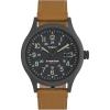 imageTimex Expedition Scout 40mm Mens Analog Watch  INDIGLO Backlight and Luminous Hands  Durable Comfortable Adjustable Strap  24 Hour Time  Rugged Outdoor Watch  50M Water ResistanceTanGunmetalGray
